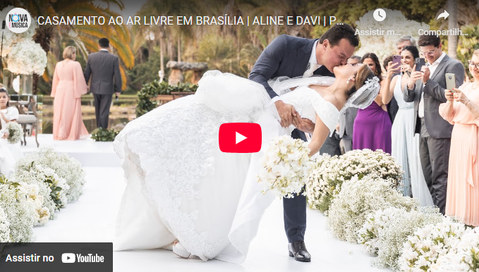 CASAMENTO AO AR LIVRE EM BRASÍLIA | ALINE E DAVI | PEDRO MARRA CERIMONIAL